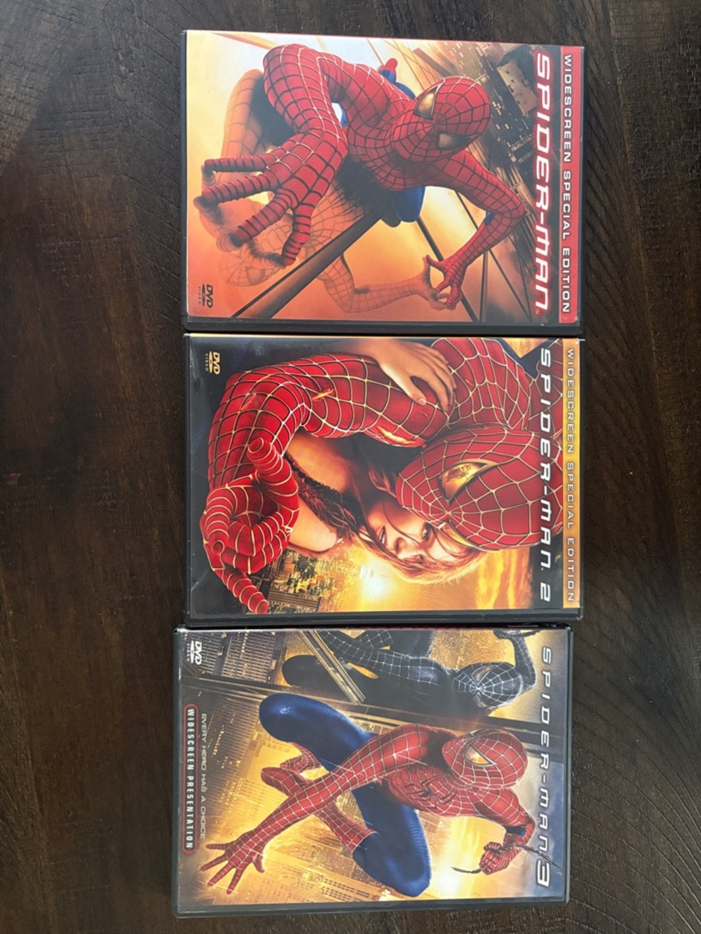Spider-Man DVD Trilogy Set - Red